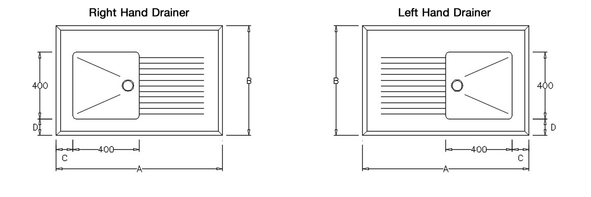 Epoxy Resin Single Drainer