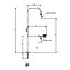 Broen-Lab 3-way pillar bib drawing