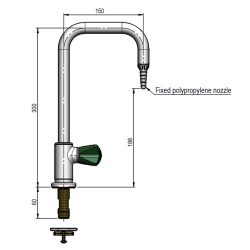 Broen-Lab Swivel Gooseneck drawing